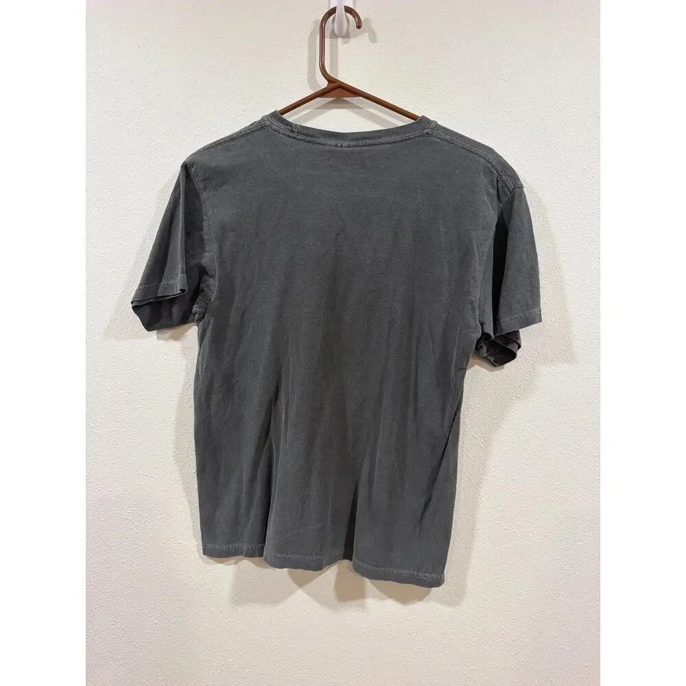charcoal gray short-sleeve rosemary beach shirt